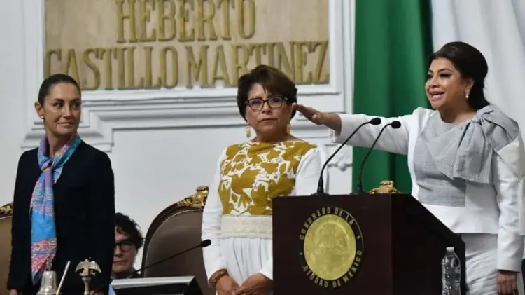 Clara Brugada rinde protesta como jefa de Gobierno de CDMX