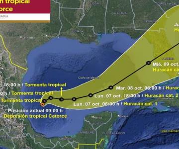 Alertan sobre intensas lluvias por formación de Depresión Tropical