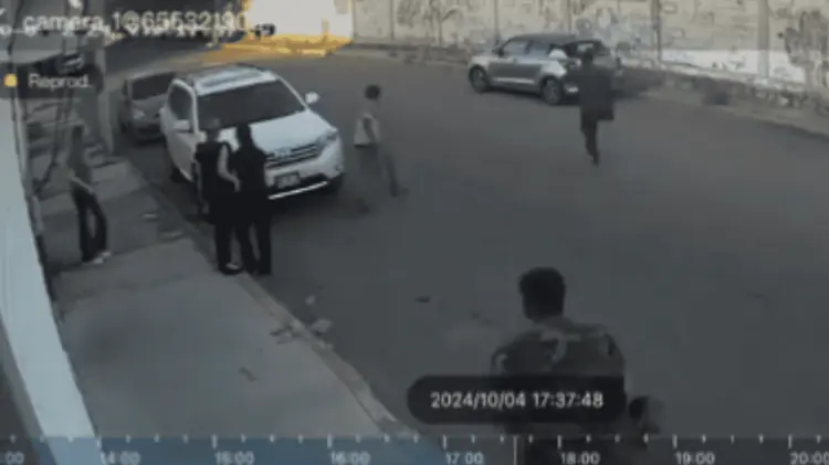 El robo ocurrió el pasado 4 de octubre alrededor de las 17:30 horas. (Foto: Captura de pantalla)