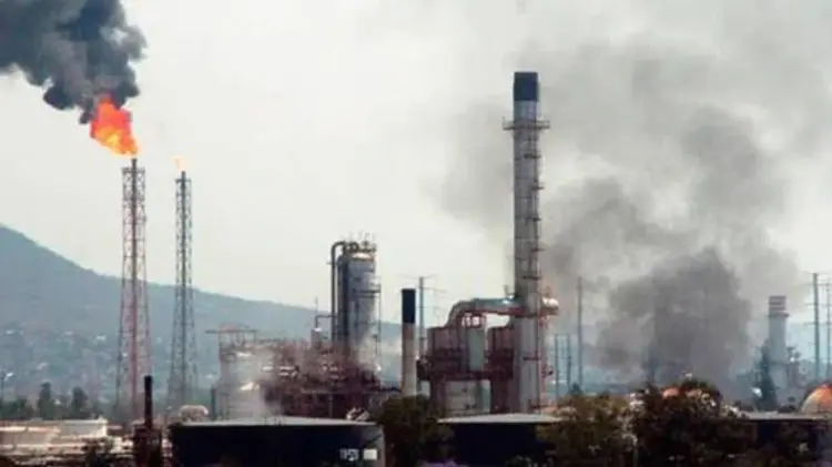 El incidente ocurrió en el interior de la termoeléctrica Francisco Pérez Ríos. (Foto: Especial)