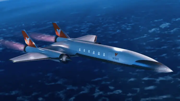 Este sería un jet de la empresa Venus Aerospace en Texas. (Foto: Especial/Cortesía)