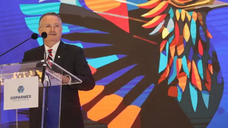 Gilberto Robles, presidente de Coparmex Sonora. (Foto: Jesús Ballesteros / EXPRESO)