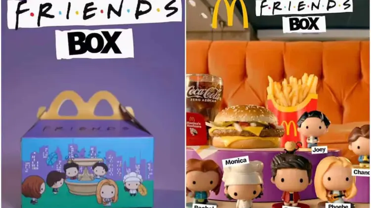 Lanzarán cajita feliz de McDonald’s con personajes de “Friends”