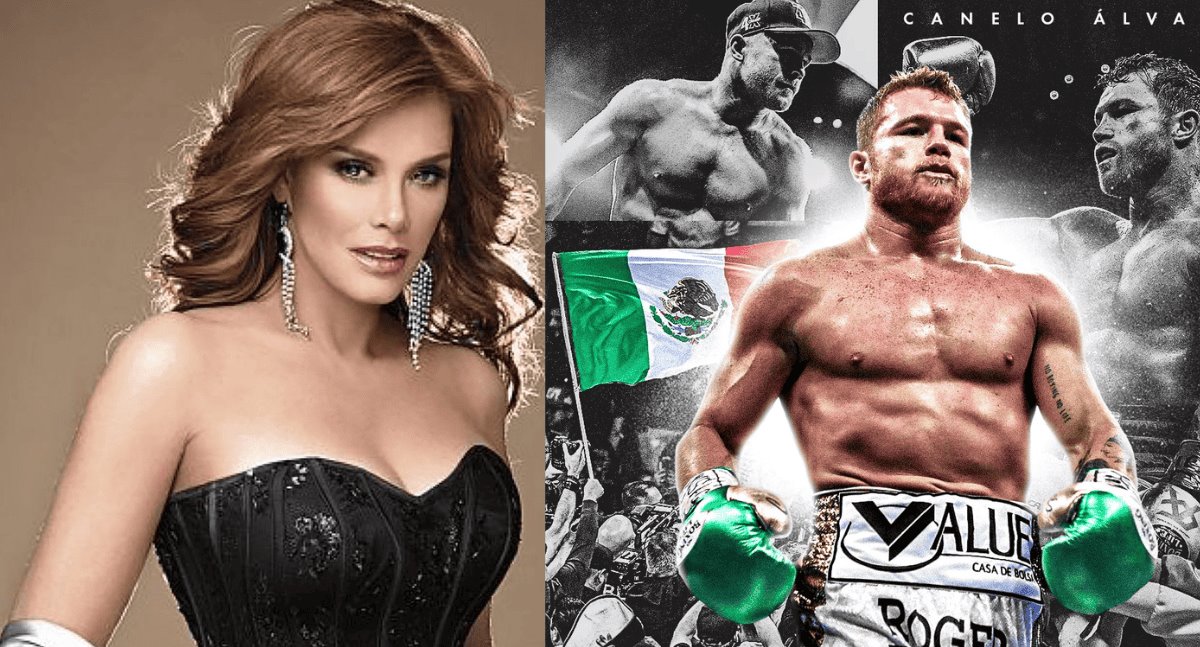 Lucía Méndez revela que su crush con el Canelo Álvarez