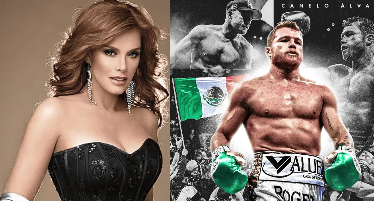 Lucía Méndez revela que su crush con el Canelo Álvarez