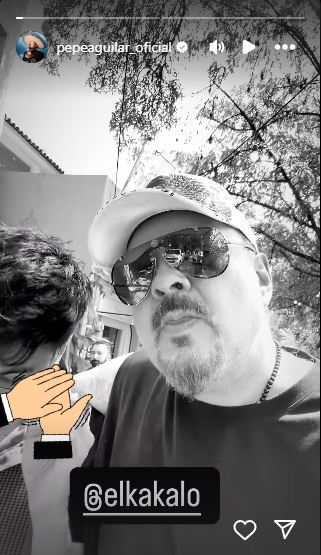 Pepe Aguilar felicita a Kakalo, el compositor sonorense de Cuídamela bien