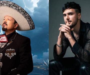 Pepe Aguilar felicita a Kakalo, el compositor sonorense de Cuídamela bien
