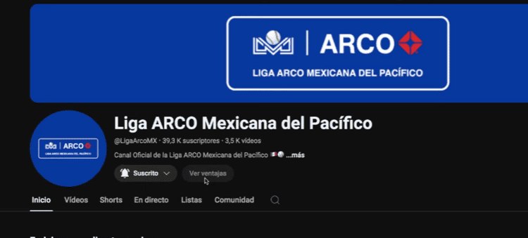 Cómo suscribirte y pagar para ver la Liga Mexicana del Pacífico en YouTube