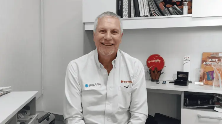 Carlos Falomir Hernández, gerente general de Toyota en Hermosillo. (Foto: Alberto Duarte / EXPRESO)