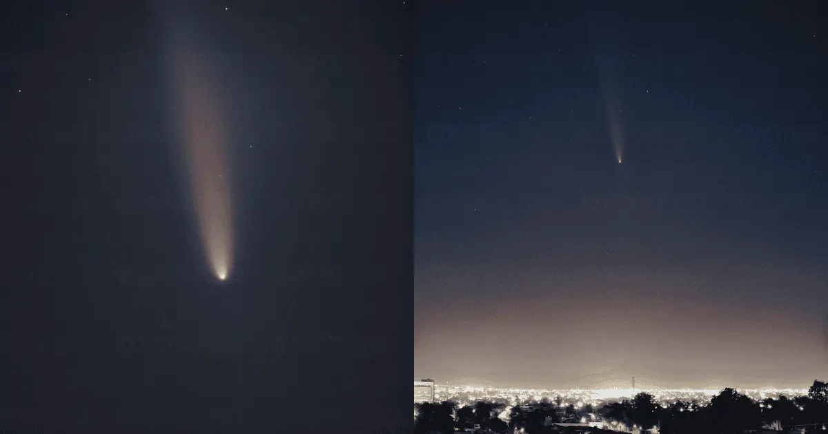 Cometa Tsuchinshan-ATLAS aún será visible desde Hermosillo