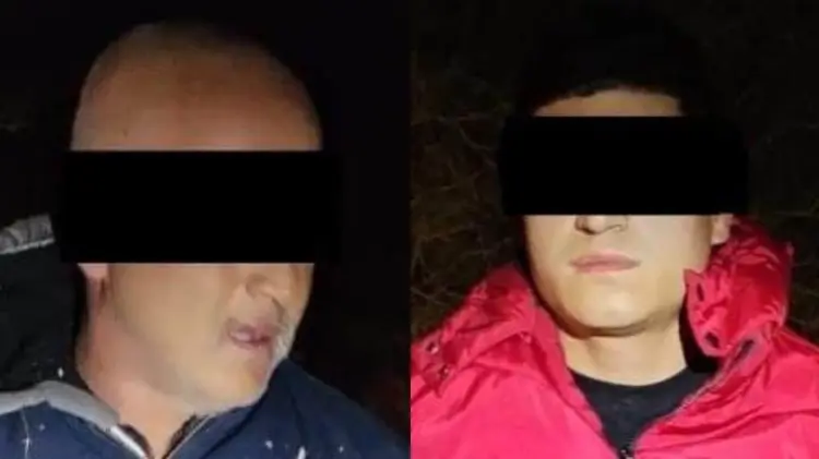 Los sujetos fueron identificados como Ángel de 24 años y José de 52 años. (Foto: Especial)