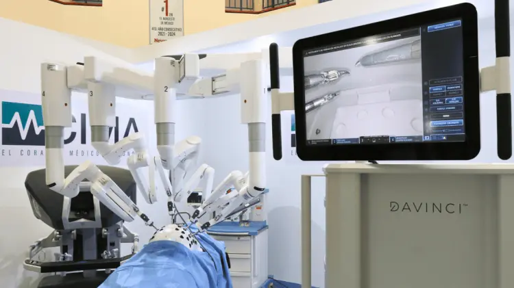El robot Da Vinci Xi ahora está disponible en Sonora a través del Hospital CIMA. (Foto: Especial)