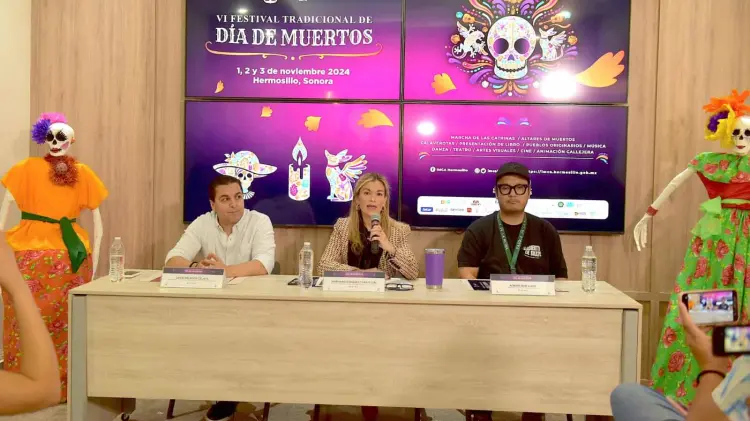 Invitan a participar en el Festival del Día de Muertos en Hermosillo