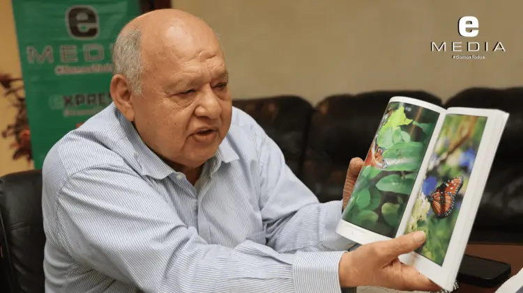 El profesor Castro Cosío narró sus motivaciones para adentrarse en el mundo de la fotografía.