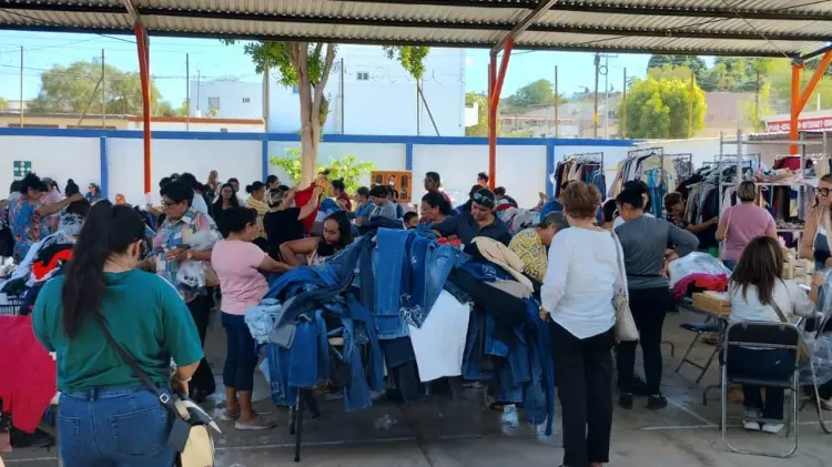 El pasado fin de semana se realizó el bazar con causa.