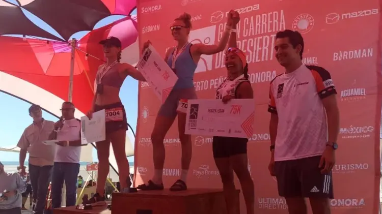 Participantes de Canadá, Brasil, Sonora y pueblos Rarámuris subieron al podio (Foto: Especial/EXPRESO)