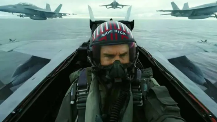 El hombre fue clave para grabar las escenas de Top Gun. (Foto: Especial/EXPRESO)