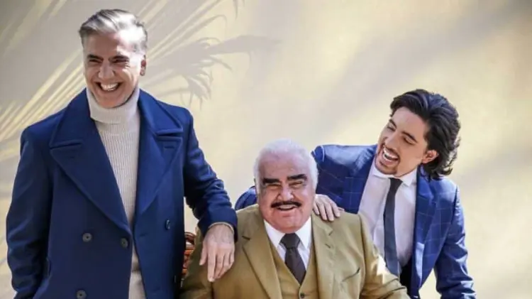 Alejandro Fernández prepara homenaje para su padre Vicente Fernández