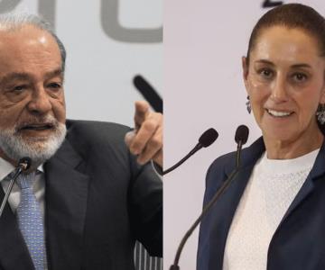 Carlos Slim se reúne con Claudia Sheinbaum; ve mucho potencial para México