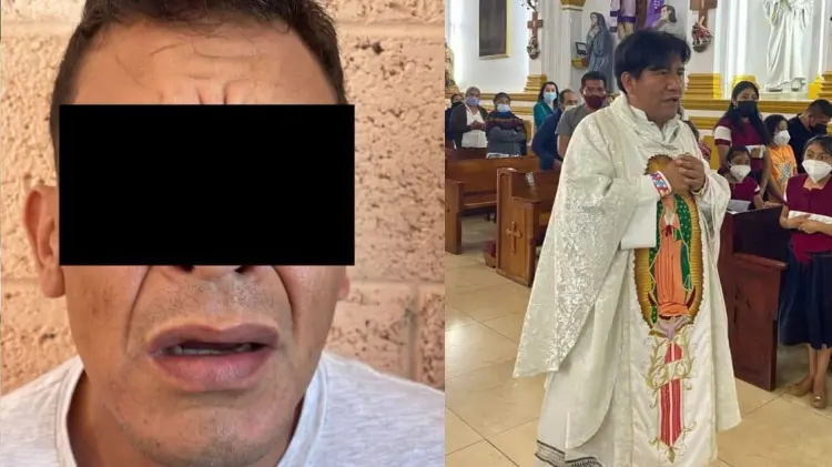 Edgar N es el presunto autor material del homicidio del sacerdote Marcelo Pérez. (Foto: Especial)