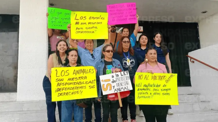 Buscan que se escuche su interés por el bienestar animal. (Foto: María José Noyola / EXPRESO)