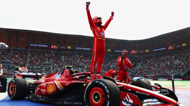 Carlos Sainz se quedó con la P1 del Gran Premio de México 2024. (Foto: Cortesía)