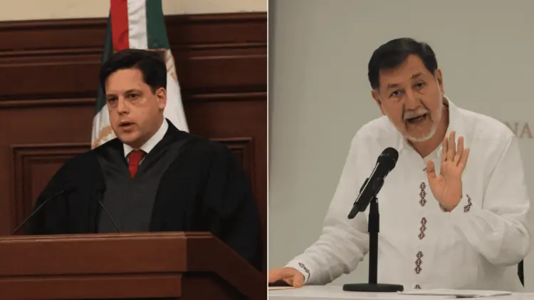 Fernández Noroña dice que podrían no aceptar renuncia del ministro. (Foto: Agencia Reforma/EXPRESO)