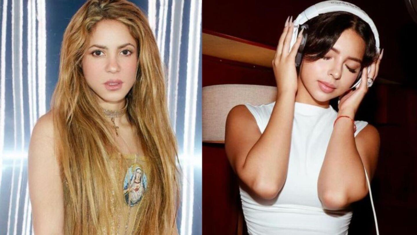 Shakira habría excluido a Ángela Aguilar por Cazzu y Nodal