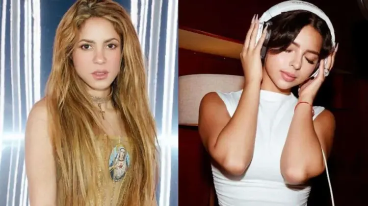 Shakira no invitó a Ángela Aguilar. (Foto: Especial/EXPRESO)