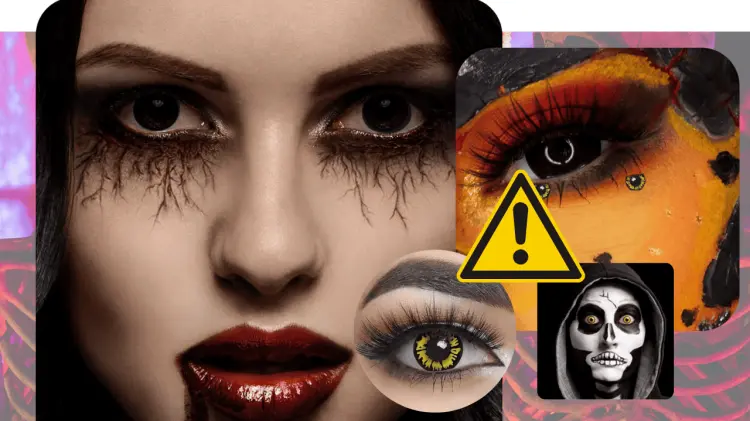 Con la celebración de Halloween, el uso de estos lentes está en auge. (Foto: Especial)