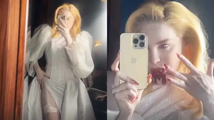 Belinda ofrece su fiesta de Halloween con celebridades