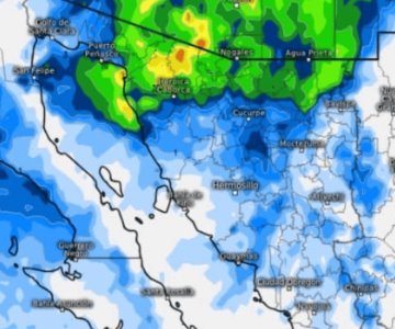 Frente frío provoca bajas temperaturas y aguanieve