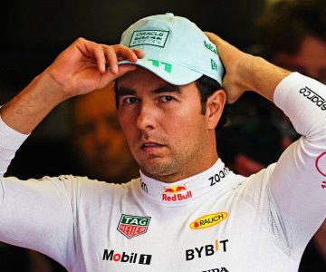 Checo Pérez queda en octavo en Sprint de Brasil