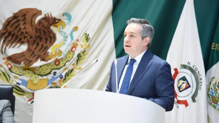 Omar del Valle Colosio, presidente del Congreso del Estado de Sonora. (Foto: Cortesía)