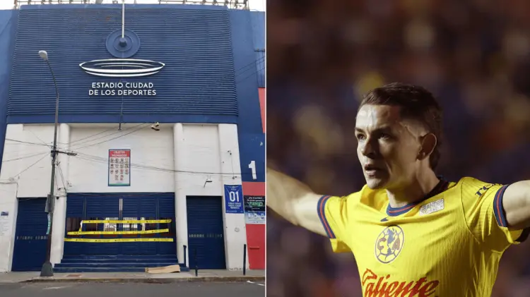 El Estadio Ciudad de los Deportes sigue suspendido por las autoridades. (Foto: Agencia Reforma)