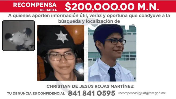 Las autoridades buscan al joven. (Especial / EXPRESO)