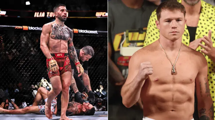 Ilia Topuria ha declarado en repetidas ocasiones su interés en pelear contra Canelo. (Foto: Cortesía)