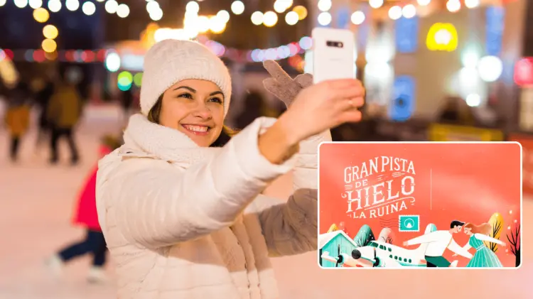 La pista de hielo estará disponible a partir del 30 de noviembre. (Foto: Especial/EXPRESO)