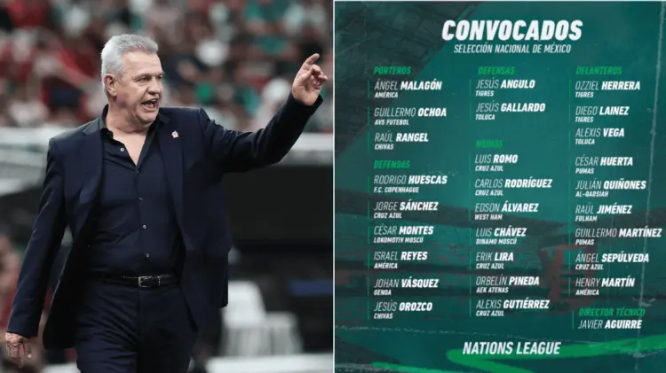 Javier Aguirre lleva base europea y de Cruz Azul para enfrentar a Honduras. (Foto: Especial/EXPRESO)