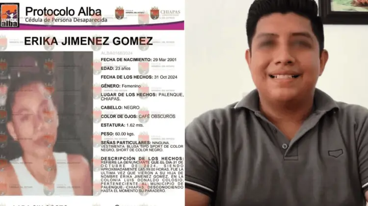 Erika tenía 7 meses de embarazo al momento de su muerte; su pareja es sospechoso. (Foto: Cortesía)