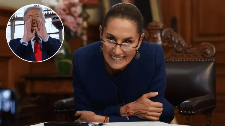 La mandataria compartió en X que tuvo su primera llamada con Trump. (Especial / EXPRESO)