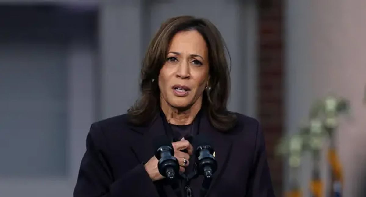 Mandan mensajes a residencia de Kamala Harris tras su derrota electoral