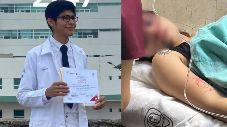 Melanie Barragán fue dada de alta del hospital apenas este 7 de noviembre. (Foto: Especial)