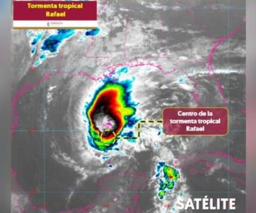 Huracán Rafael se degrada a tormenta tropical