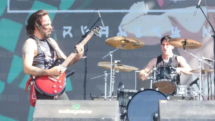 Chris, Crow y Juda se encargaron de abrir el festival en Hermosillo. (Foto: Jesús Ballesteros/EXPRESO)