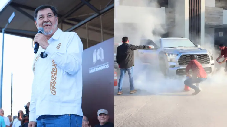 El presidente de la Cámara de Senadores relató lo sucedido en Tamaulipas. (Foto: Especial/Cortesía)