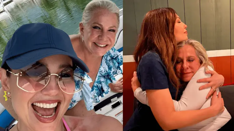 Thalía publicó algunas imágenes de ella y Ernestina disfrutando de diversos momentos juntas.