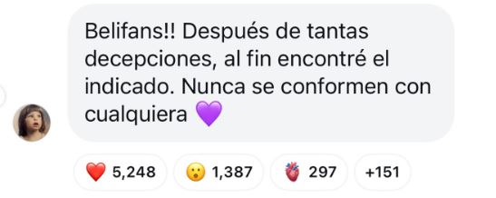 Belinda anuncia que ya encontró al indicado, ¿de quién se trata?