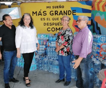 Recaudan en Hermosillo agua potable para llevar a habitantes de Nácori Chico