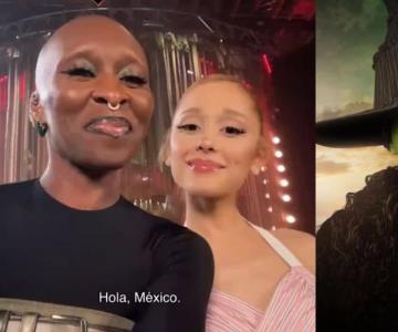 Ariana Grande y Cynthia Erivo agradecen en español al público en la CDMX